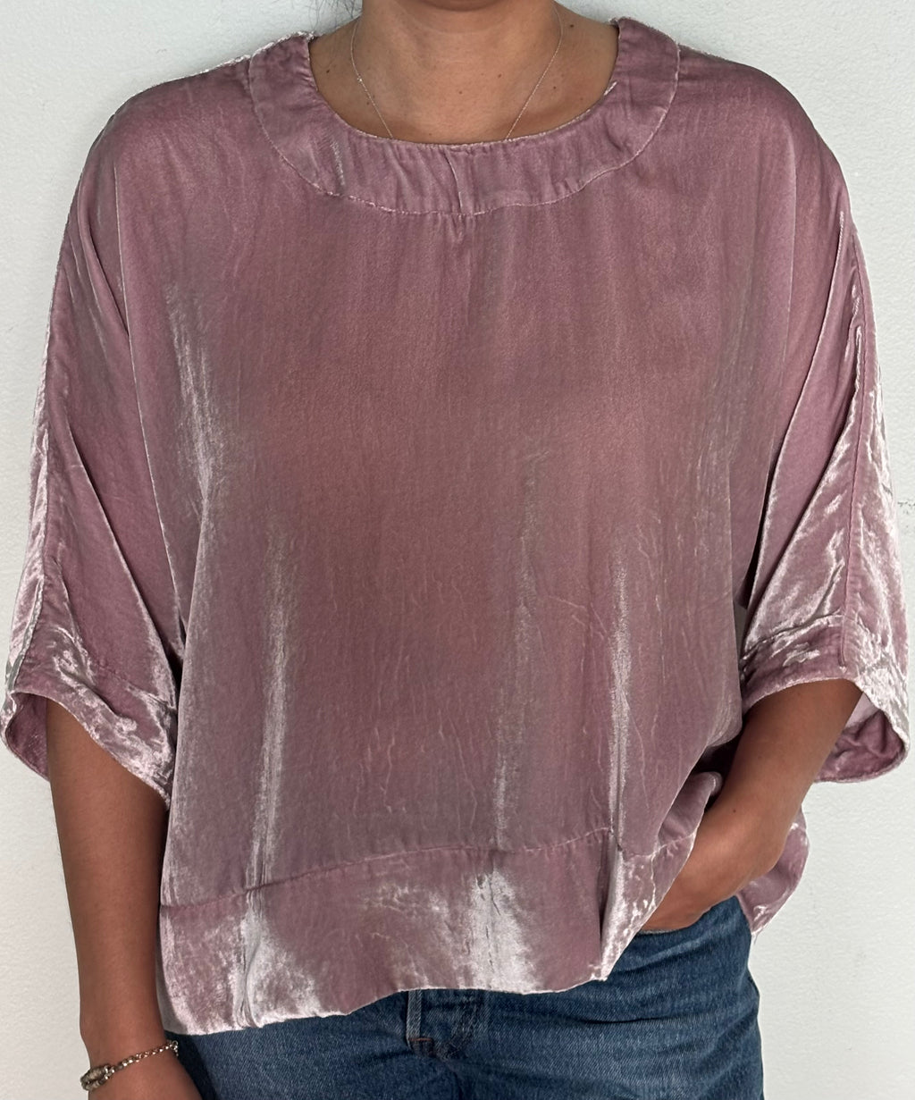 Silk Velvet T-Shirt