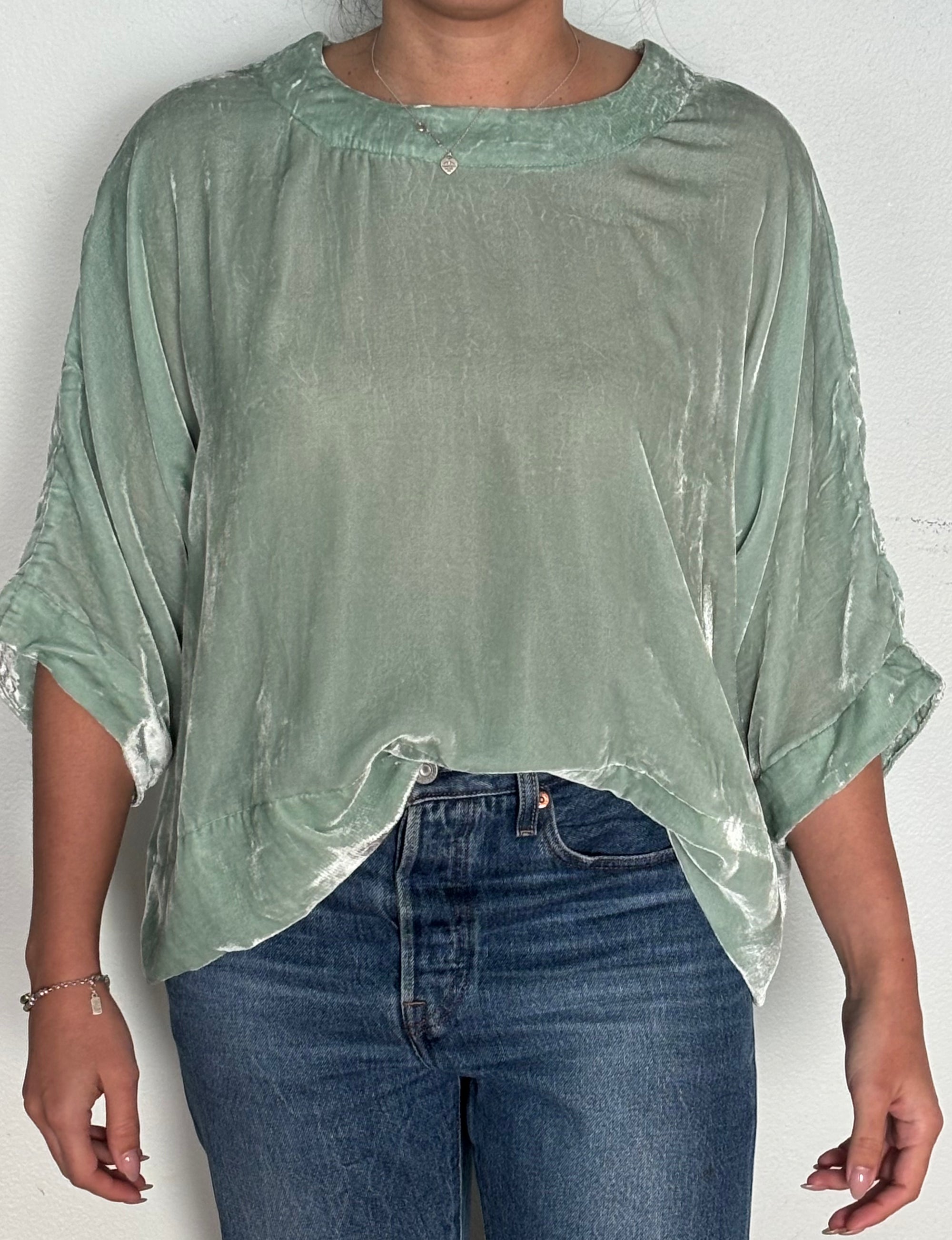 Silk Velvet T-Shirt